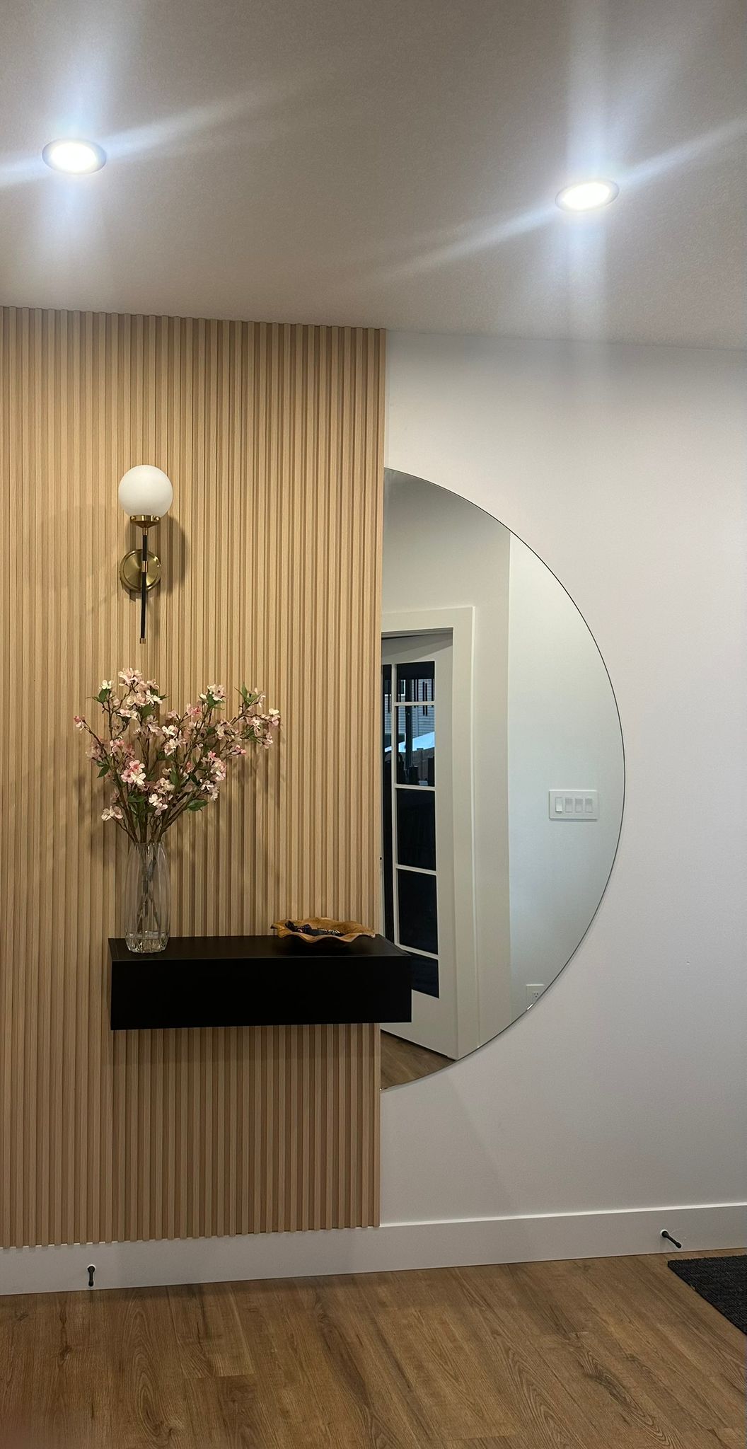 After feature wall
